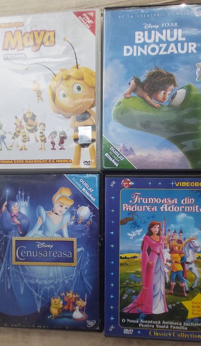Set 10 Dvd cu cele mai cunoscute povești