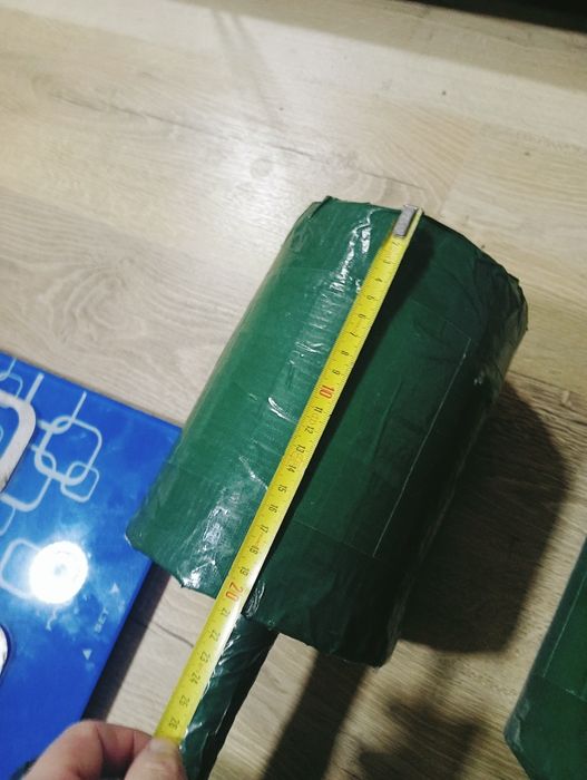 Gantere făcute din fier și beton