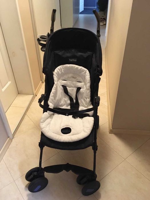 Бебешка количка Peg Perego - Pliko Mini, Navy, синя, отлично състояние