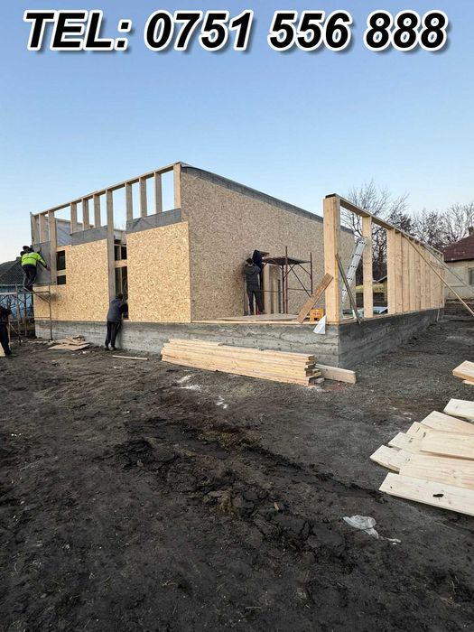 Construim Case si Cabane A-Frame din structura de lemn