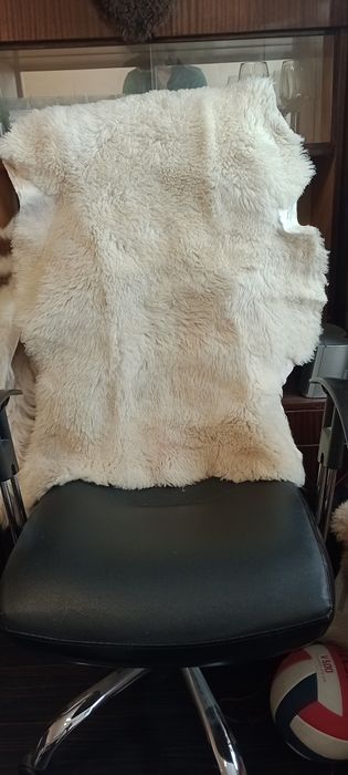 Обработена агнешка кожа - за Постелки/Декорация