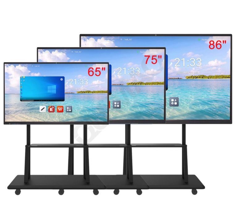 Сенсорная интерактивная панель 55–98″ Ultra HD