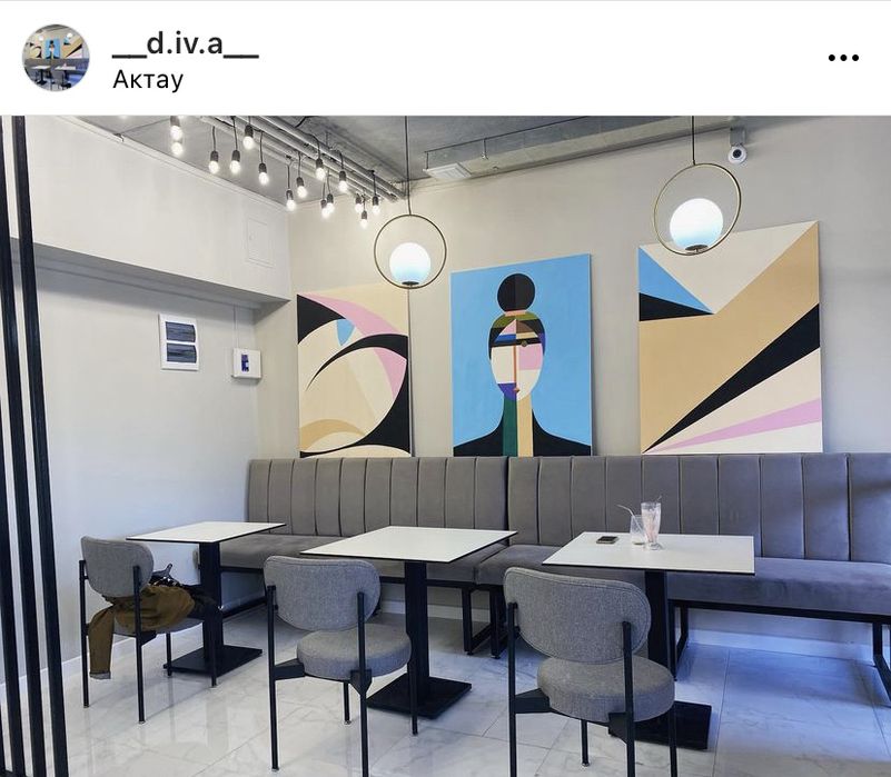 интерьерные картины в различных техниках