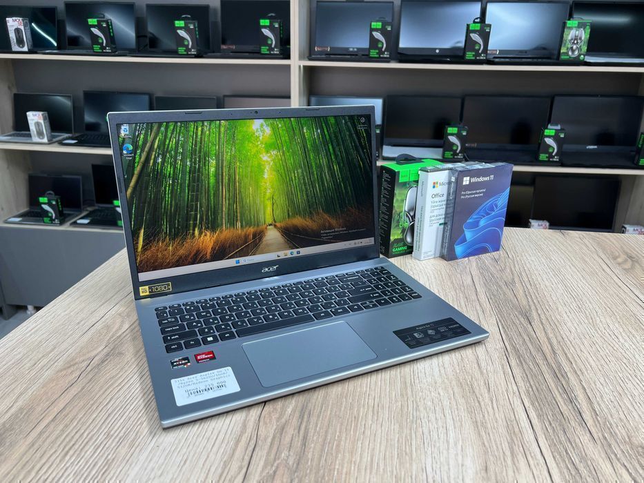 Ноутбук Acer Aspire Go 15 для работы 2024 года / Рассрочка + Гаран S10