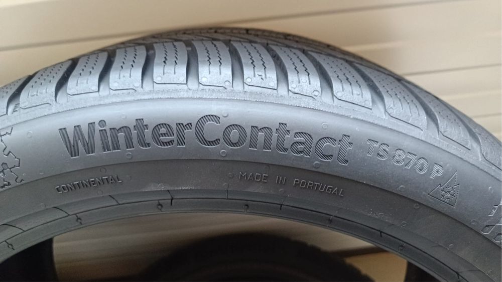 4бр зимни гуми 245/40/19/continental winter contact ts870p/7мм грайфер/