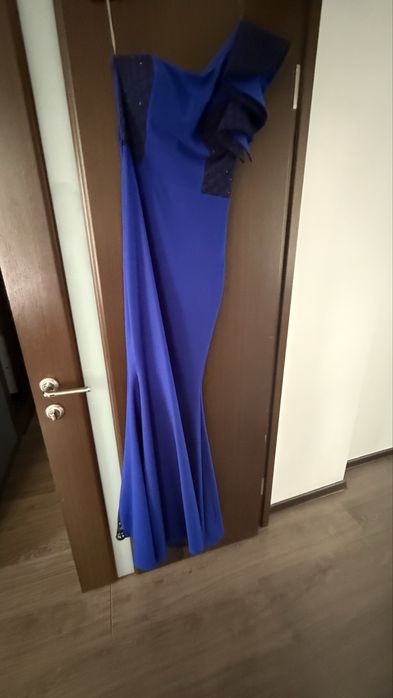 Платье вечернее синее