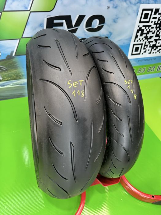 Set Anvelope Moto 120 70 17 si 190 55 17 Metzeler 2023 M9RR Set118