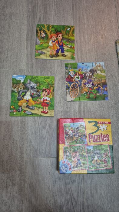 Lot puzzle cartonat