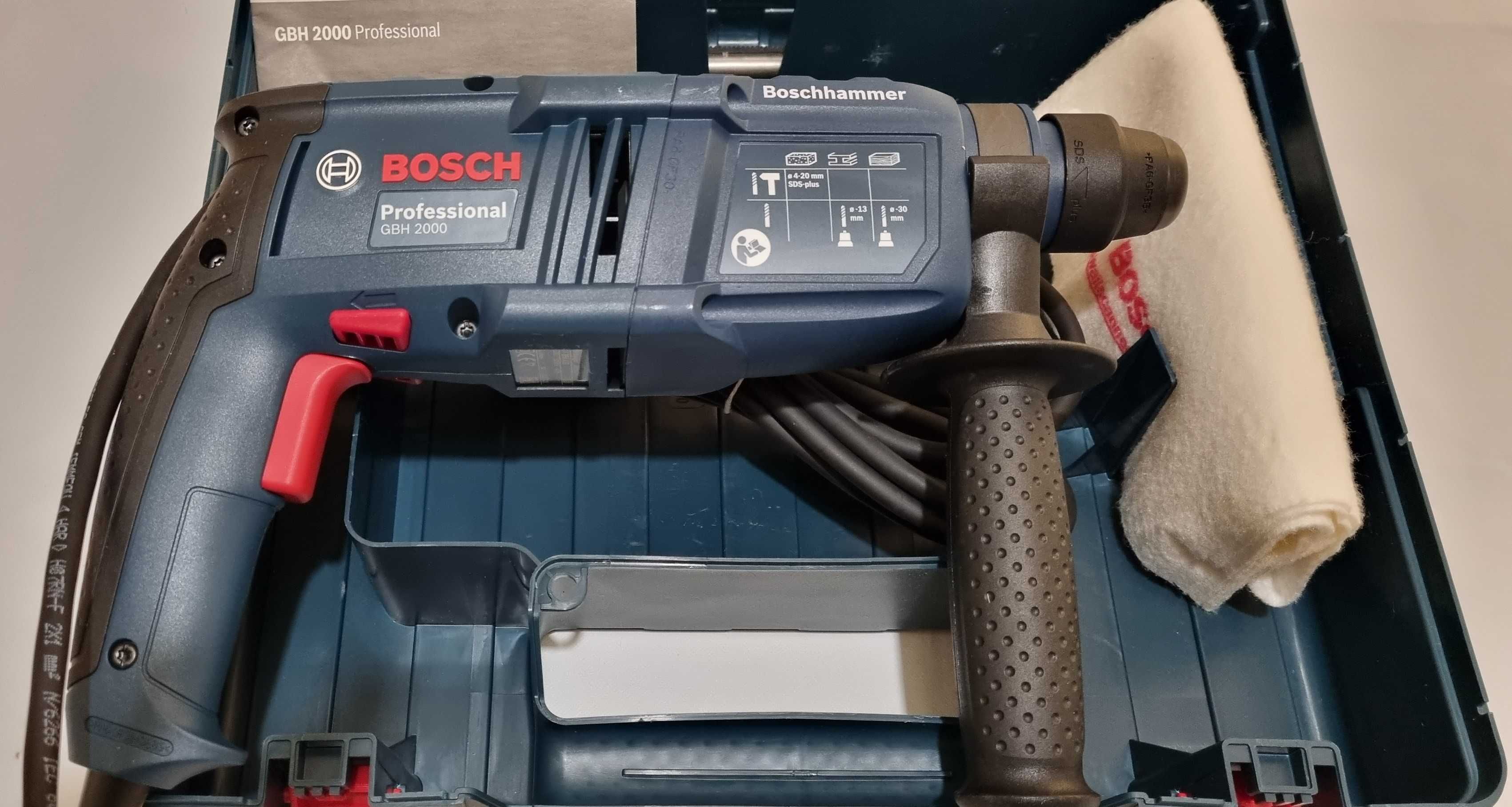 Перфоратор Professional Bosch/ 600 W, SDS plus, 1.7 J / GBH 2000 гр ...