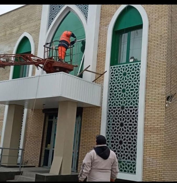 Алюминиевые окна двери витражи