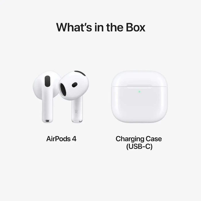 Apple AirPods 4! Новые запечатанные!Оригинал 100%! Доставка бесплатно!