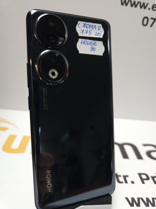 Telefon mobil Honor 90, 12GB RAM, 512GB, 5G, Midnight Black -P-
