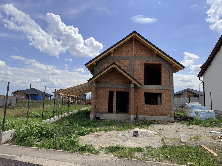 Casă individuală P+M la roșu – 441 mp teren – Șura Mică, Sibiu – persoană fizică