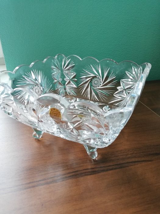 Ваза хрустальная