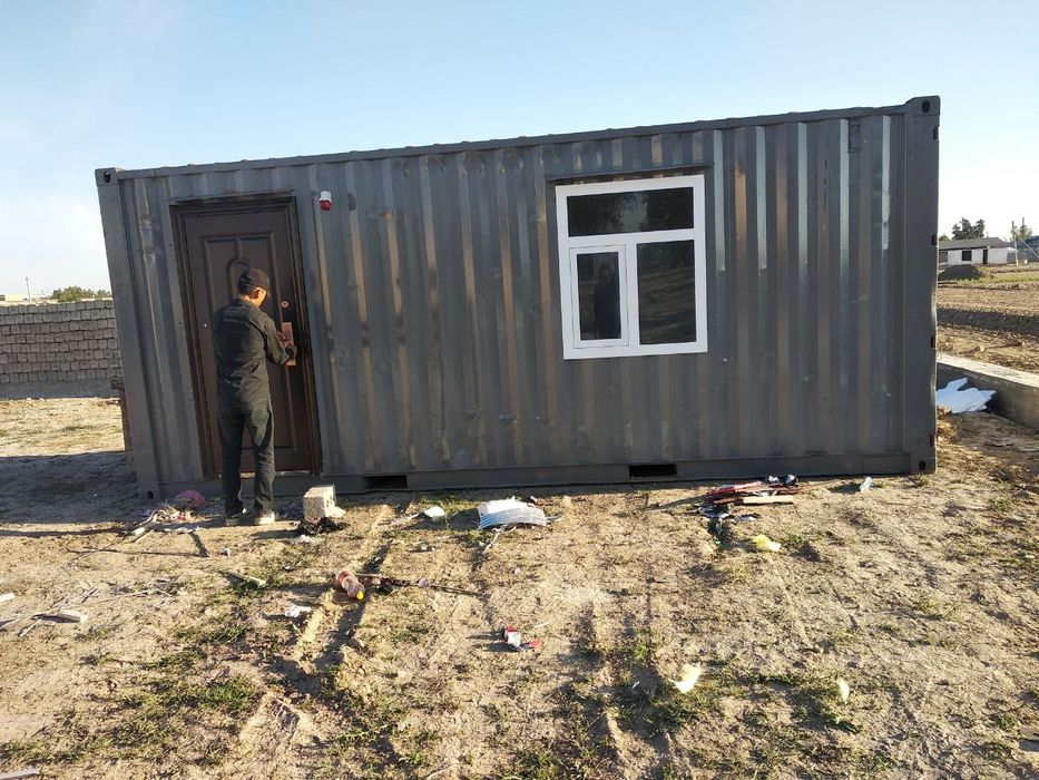 контейнер домики. Domikalar yasaymiz