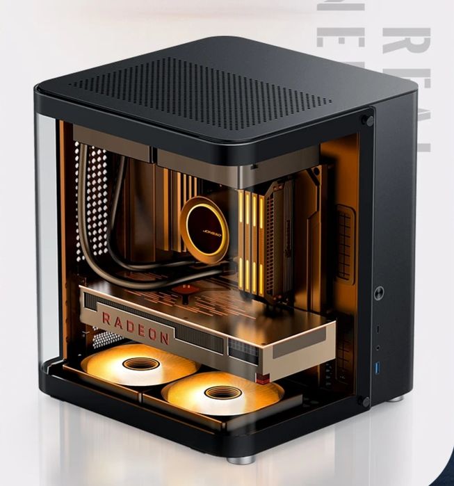 Корпус Jonsbo TK-1 с системой водяного охлаждения ID-cooling SL240