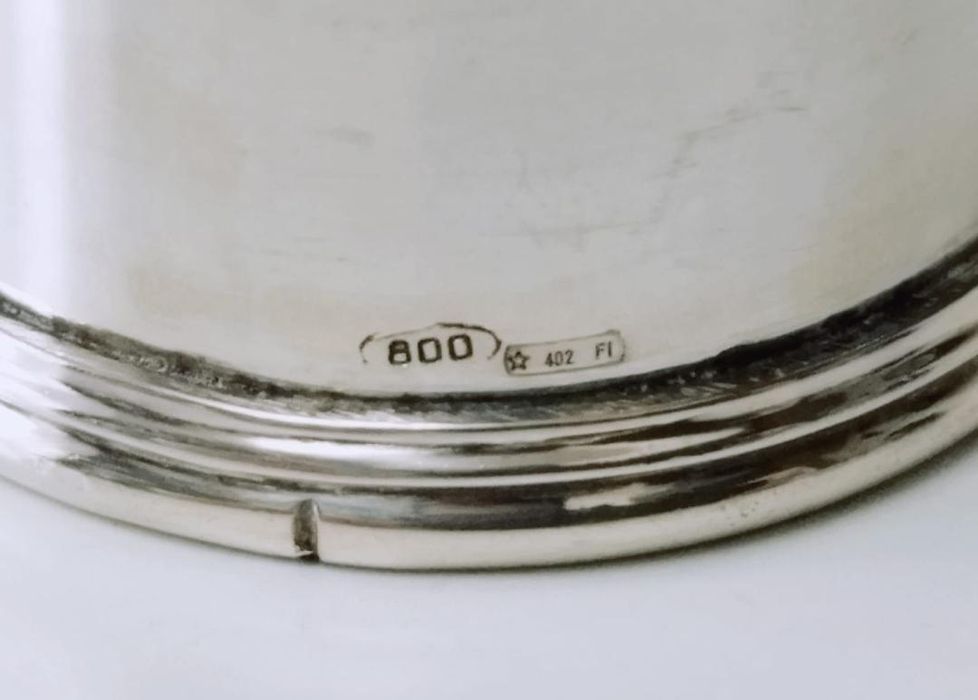 Inel Servetele argint 800 , Italia, copii