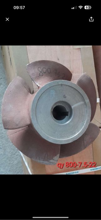 Qy nasoslar uchun krilchatkalar