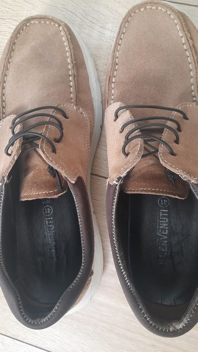 Pantofi Benvenuti piele bărbați la cutie, trimit in tara