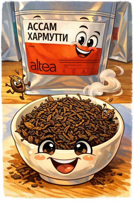 Премиальный чай Ассам Хармутти