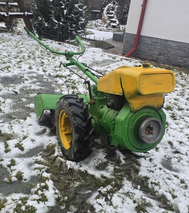 Vând motocultor Pasquali 14cp diesel pornire la sfoară