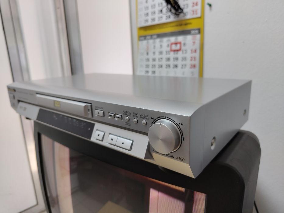 CD, DVD player Panasonic RV31 DAC audio de 96kHz/24 biți Bass Plus