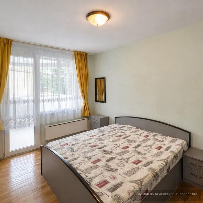 Тристаен апартамент под наем в Център