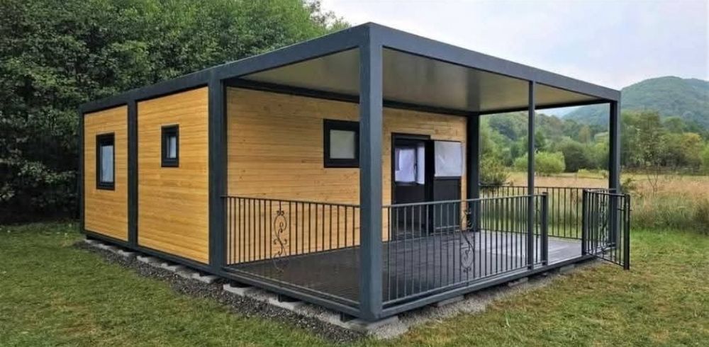 Vand container cu terasa