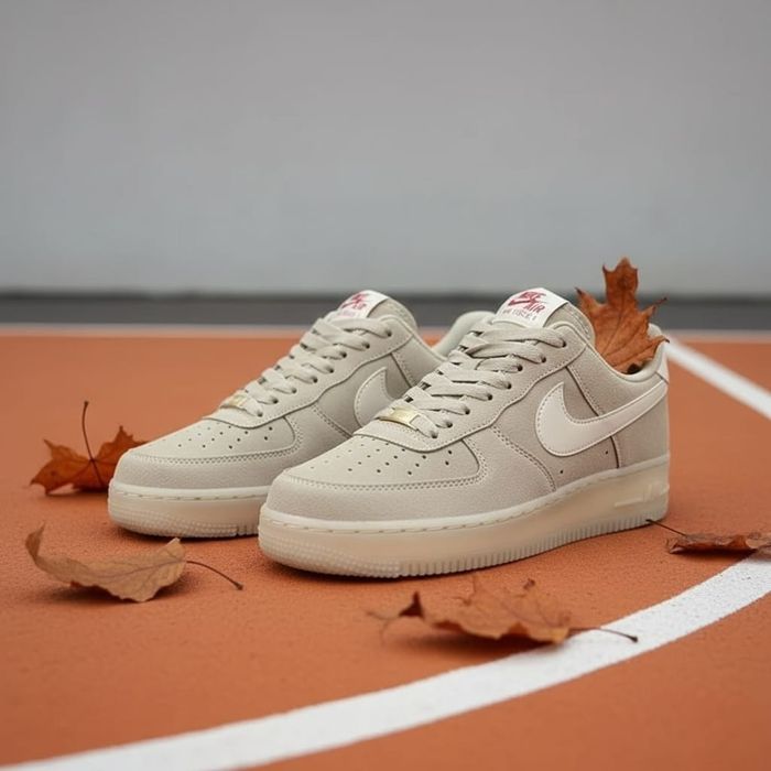 Air Force 1 Bej - Adidasi Barbati