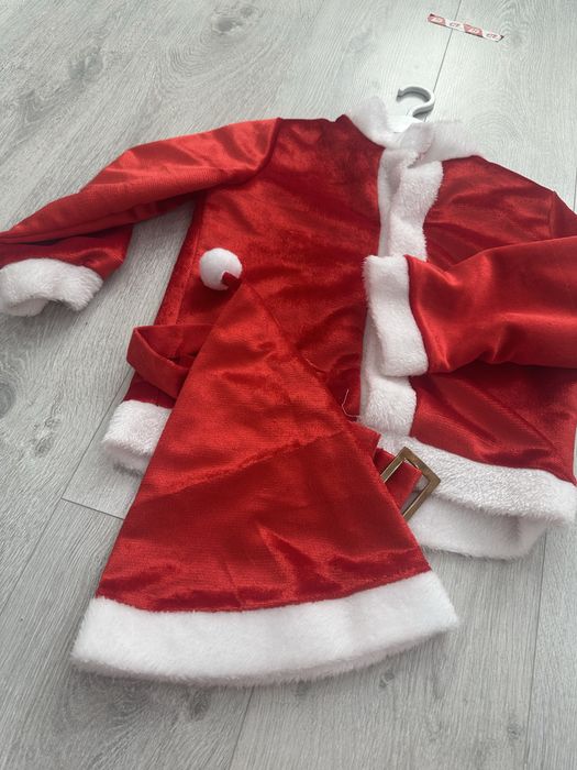 Костюм санты на девочку