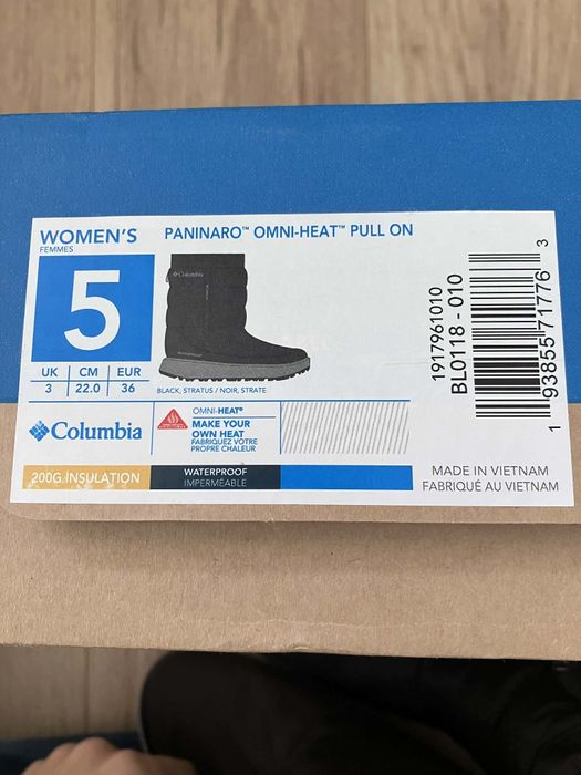 Ботуши  Columbia Paninaro Omni-Heat Pull On
