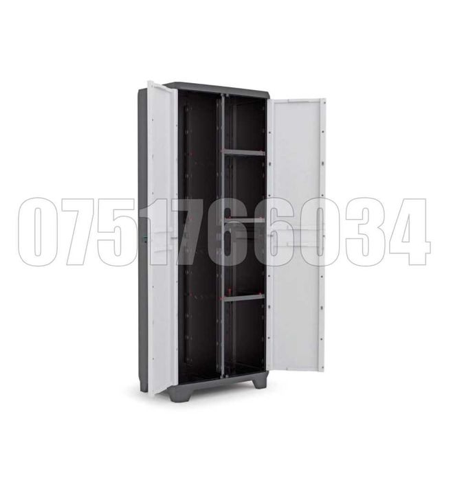 Dulap Vestiar Cabinet Depozitare  Plastic 173 V L + LIVRARE GRATUITA