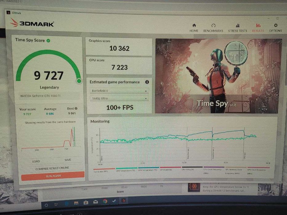 Компьютер игровой б.у.  1080 ti