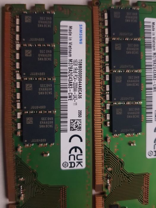 16GB DDR4 3200MHz/ Memorie RAM 16GB DDR4 3200MHz Samsung/Hynix (pc)