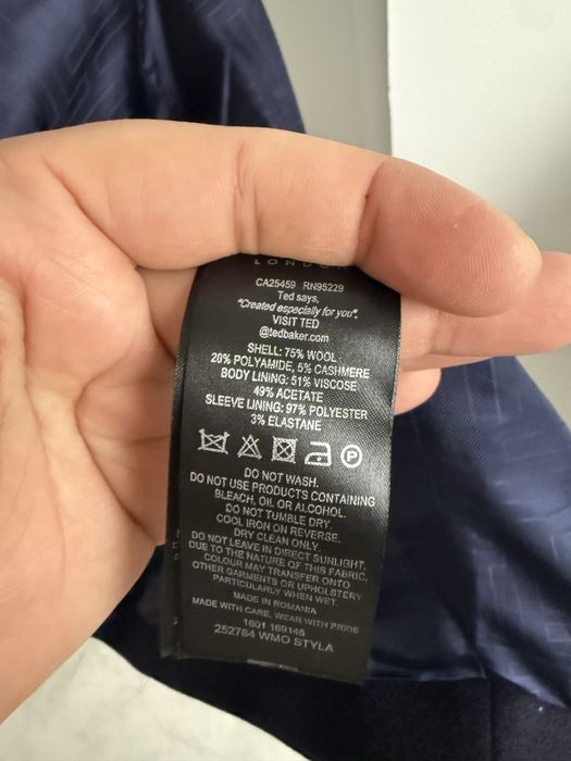 Спортно елегатно палто Ted Baker , size XS