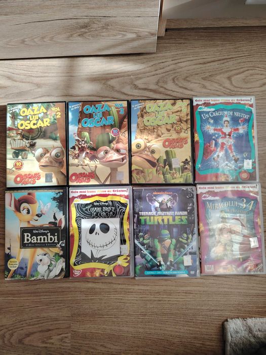 Dvd-uri filme, desene animate , T-Rex Express , Bambi , Spider-Man 2