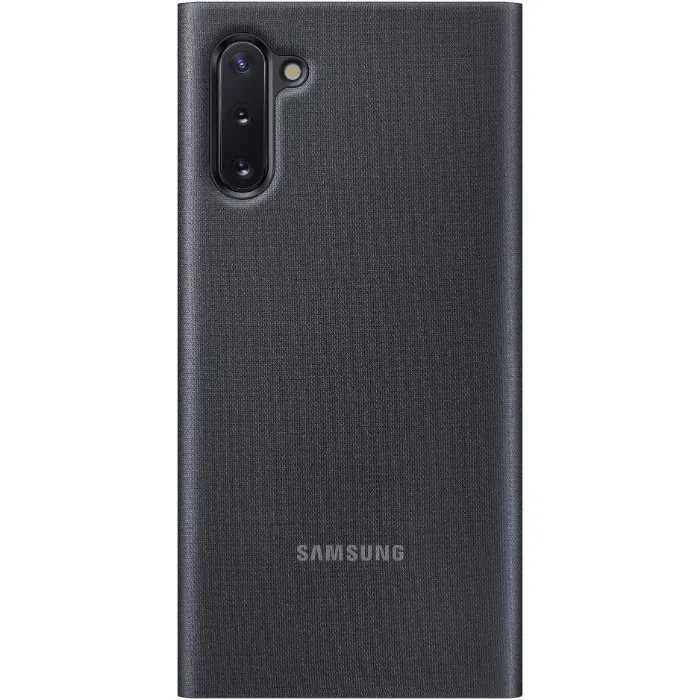 Husa Samsung LED View Galaxy Note 10 Black EF-NN970PBEGWW Sigilata Noua