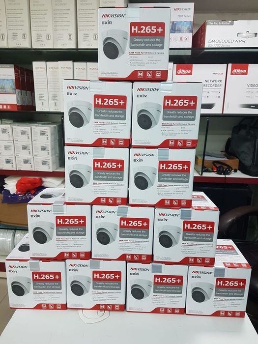 Видеонаблюдение с установкой