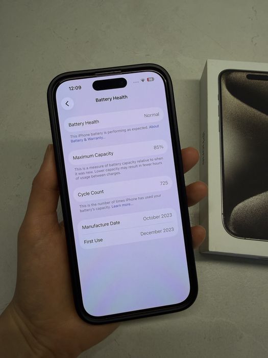 Iphone 15 pro в идеальном состоянии