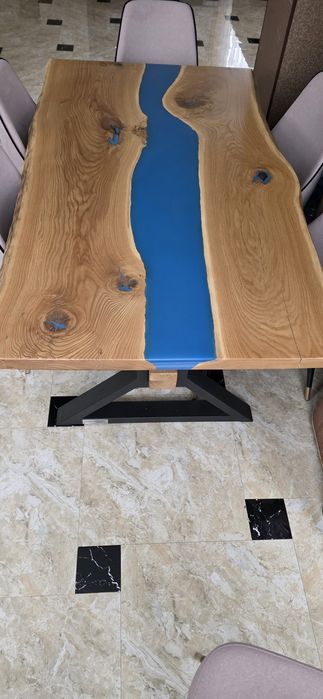 продам стол из слэбов дуба