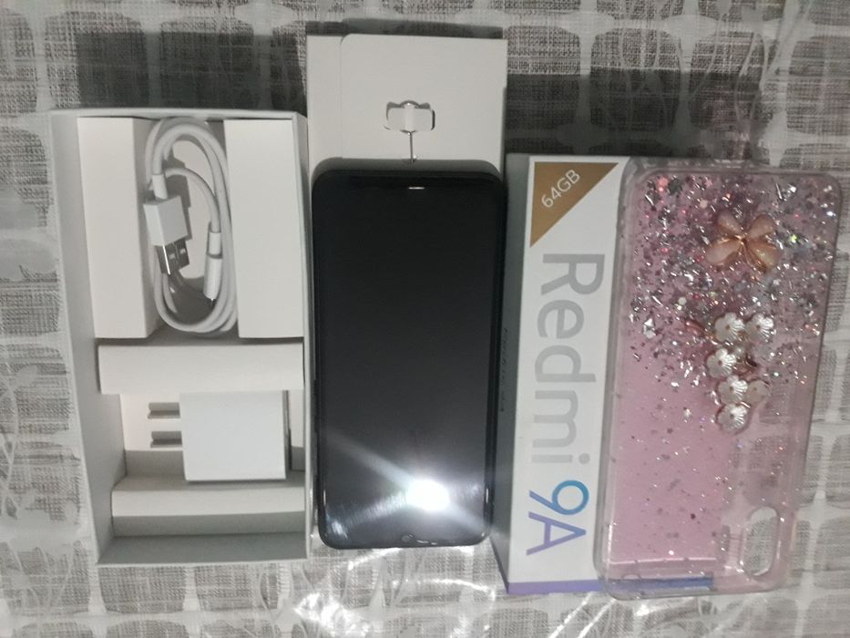 REDMI 9A 4/64 telefon ideal xolatda