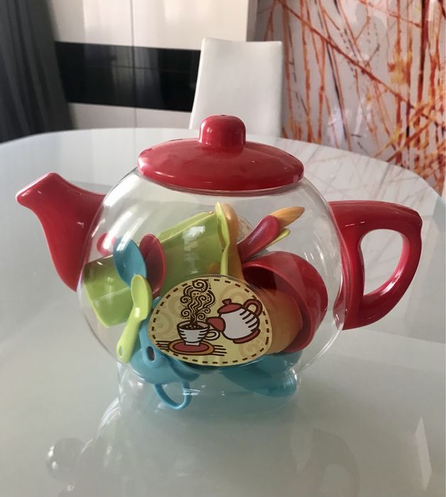 Играчки меки кегли, чайник, кухня, ховърбол