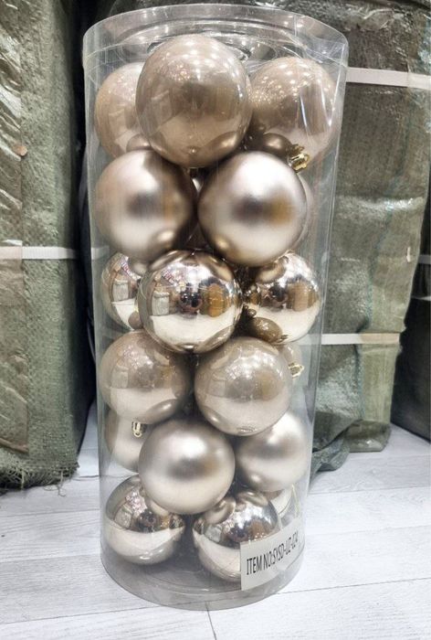 Новогодние шары на еклу