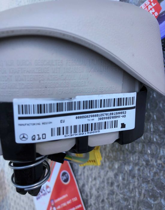 Mercedes Benz kit airbag volan pasager plansa de bord centuri