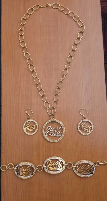 Set Just Cavalli Colier + Bratara + Cercei