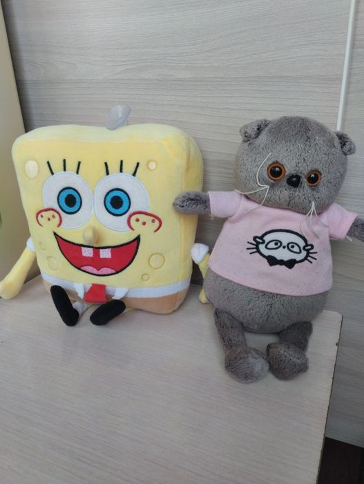 Игрушки мягкие разные размеры