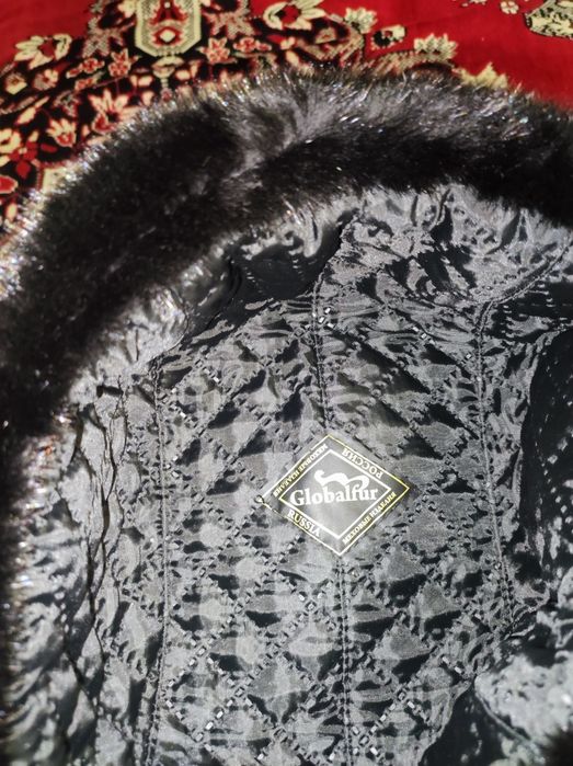 Норка ушанка шапка