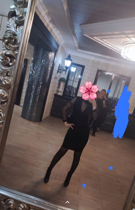 Продам чёрное красивое платье