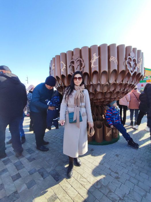 Зимняя дубленка шуба