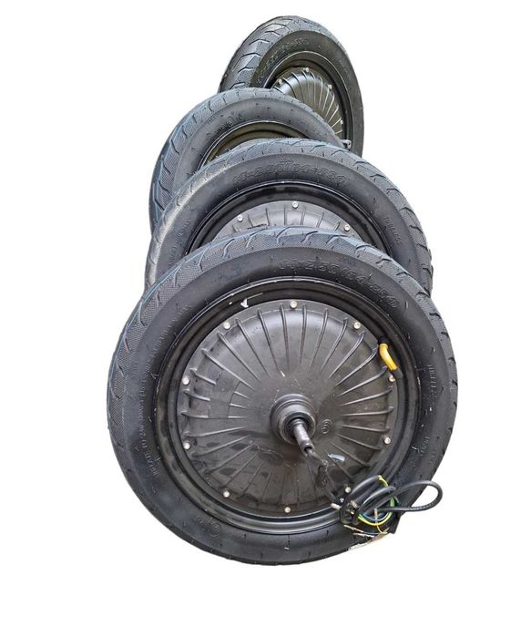 Motor de Scuter electric 350W 14x2.50 anvelopa complet echipat